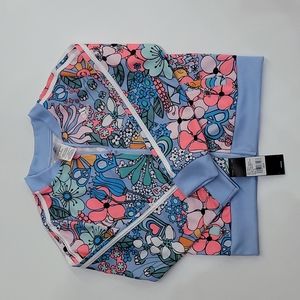 NWT Adidas Girls Zip Up Track Jacket